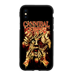 Чехол для iPhone XS Max матовый Cannibal Corpse: Evisceration Plague