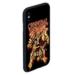 Чехол для iPhone XS Max матовый Cannibal Corpse: Evisceration Plague - фото 2