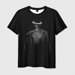 Мужская футболка 3D Travis in black