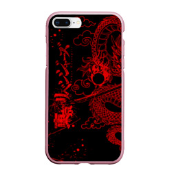 Чехол для iPhone 7Plus/8 Plus матовый Токийские мстители: красный дракон