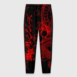 Мужские брюки 3D Токийские мстители: красный дракон