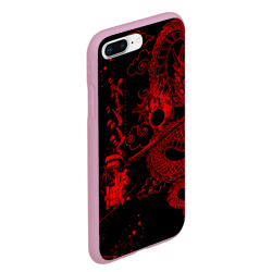 Чехол для iPhone 7Plus/8 Plus матовый Токийские мстители: красный дракон - фото 2