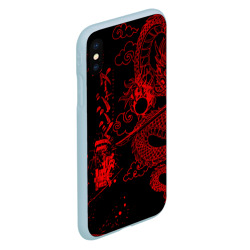 Чехол для iPhone XS Max матовый Токийские мстители: красный дракон - фото 2