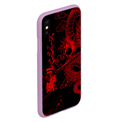 Чехол для iPhone XS Max матовый Токийские мстители: красный дракон - фото 2