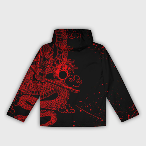 Женская ветровка 3D Токийские мстители: красный дракон, цвет белый - фото 3