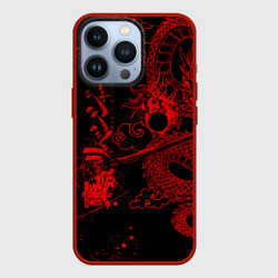Чехол для iPhone 13 Pro Токийские мстители: красный дракон