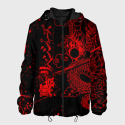 Мужская куртка 3D Токийские мстители: красный дракон