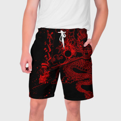 Мужские шорты 3D Токийские мстители: красный дракон