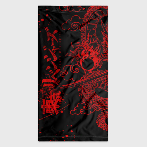 Бандана-труба 3D Токийские мстители: красный дракон, цвет 3D печать - фото 7
