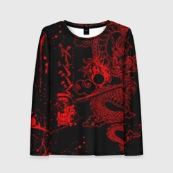 Женский лонгслив 3D Токийские мстители: красный дракон