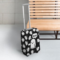 Чехол для чемодана 3D Boo! приведение хеллоуин - фото 2