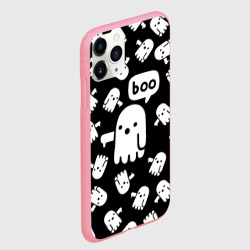 Чехол для iPhone 11 Pro Max матовый Boo! приведение хеллоуин - фото 2