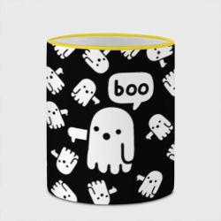 Кружка с полной запечаткой Boo! приведение хеллоуин - фото 2