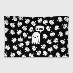 Флаг-баннер Boo! приведение хеллоуин