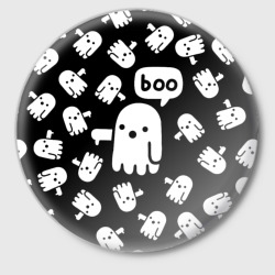 Значок Boo! приведение хеллоуин