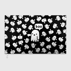 Флаг 3D Boo! приведение хеллоуин