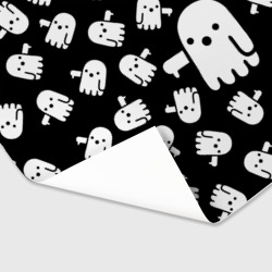 Бумага для упаковки 3D Boo! приведение хеллоуин - фото 2