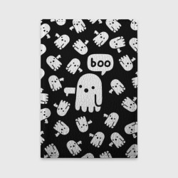 Обложка для автодокументов Boo! приведение хеллоуин