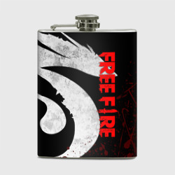 Фляга Garena free fire, лого игры дракон