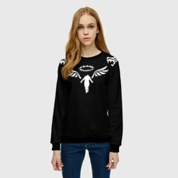 Женский свитшот 3D Токийские мстители вальгалла тату - фото 2