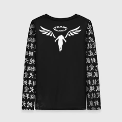 Женский лонгслив 3D Токийские мстители Valhalla team на спине