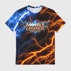 Мужская футболка 3D Mobile Legends разряды молний flash