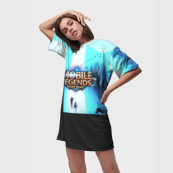 Платье-футболка 3D Mobile Legends bang bang моба Легендс - фото 2