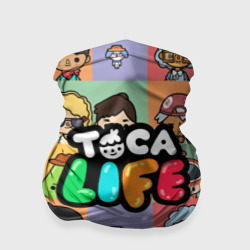 Бандана-труба 3D Toca Boca life персонажи