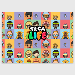 Поздравительная открытка Toca Boca life персонажи