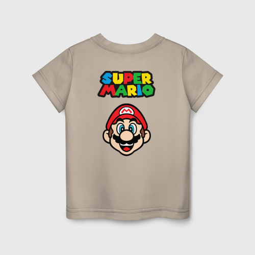 Детская футболка хлопок Mario Bu, цвет миндальный - фото 2