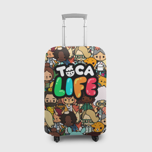Чехол для чемодана 3D Toca Boca world все персонажи, цвет 3D печать