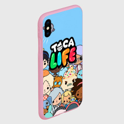 Чехол для iPhone XS Max матовый Toca Boca твоя история stories - фото 2