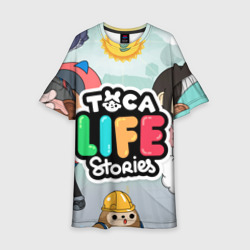 Детское платье 3D Toca Boca stories, твоя история