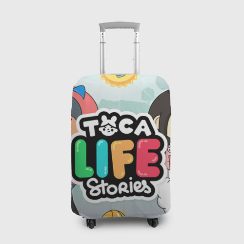 Чехол для чемодана 3D Toca Boca stories, твоя история, цвет 3D печать