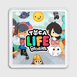 Магнит 55*55 Toca Boca stories, твоя история