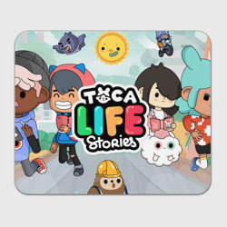 Прямоугольный коврик для мышки Toca Boca stories, твоя история