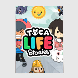 Постер Toca Boca stories, твоя история