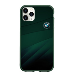 Чехол для iPhone 11 Pro матовый Green BMW
