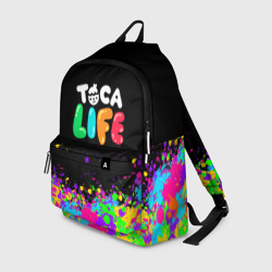 Рюкзак 3D Toca Boca life брызги красок