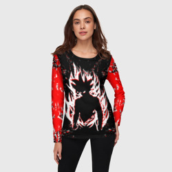 Женский лонгслив 3D Dragon ball super - фото 2