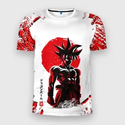 Мужская футболка 3D Slim Dragon ball