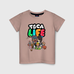 Детская футболка хлопок Toca Boca world Toca life