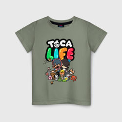 Детская футболка хлопок Toca Boca world Toca life