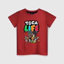 Toca Boca world Toca life – Футболка из хлопка с принтом купить со скидкой в -20%