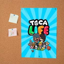 Постер Toca Boca world, Тока бока Герои и его звери - фото 2