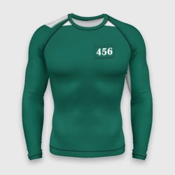 Мужской рашгард 3D Как в Игре в кальмара без пятен