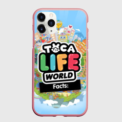 Чехол для iPhone 11 Pro Max матовый Toca Boca world, планета игры