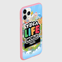 Чехол для iPhone 11 Pro Max матовый Toca Boca world, планета игры - фото 2