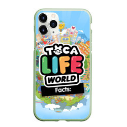 Чехол для iPhone 11 Pro матовый Toca Boca world, планета игры