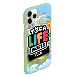 Чехол для iPhone 11 Pro матовый Toca Boca world, планета игры - фото 2